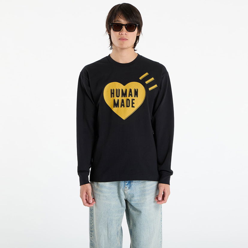 Тениска Human Made HUMAN MADE Graphic Long Sleeve T-Shirt Черно | HM30CS044BK