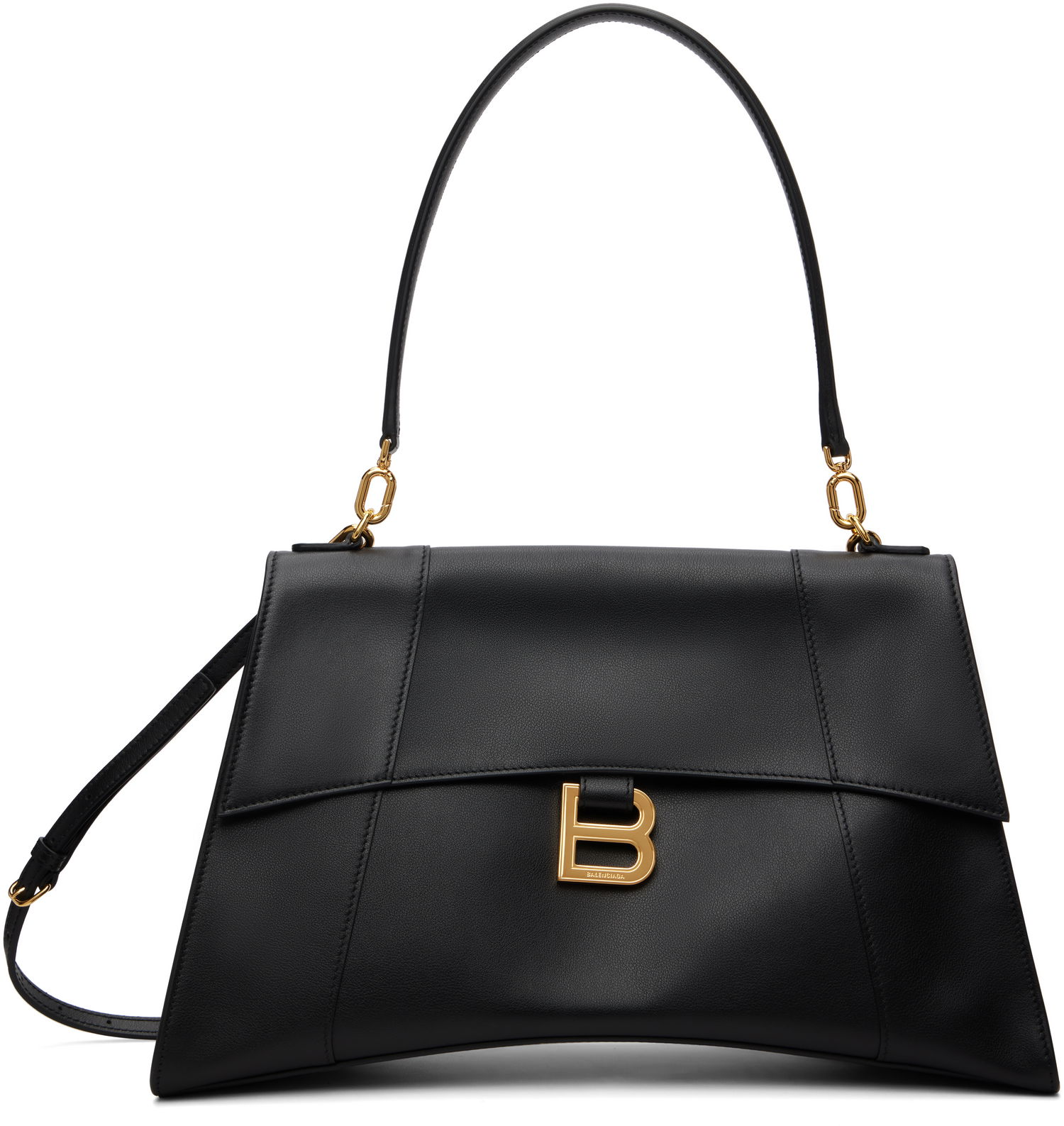 Дамска чанта Balenciaga Balenciaga Medium Hourglass Bag Черно | 810733 2ABF9, 0