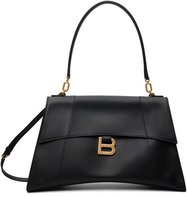 Дамска чанта Balenciaga Balenciaga Medium Hourglass Bag Черно | 810733 2ABF9, 0