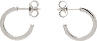 MM6 Numeric Minimal Signature Hoop Earrings