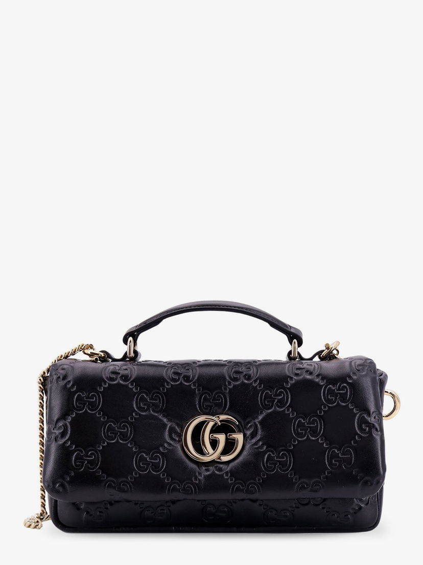 Чанта през рамо Gucci GG Milano Mini Shoulder Bag Черно | 806017AAD5U1000