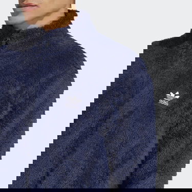 Яке adidas Originals Essentials+ Fluffy Fleece Тъмно синьо | IB2019, 5