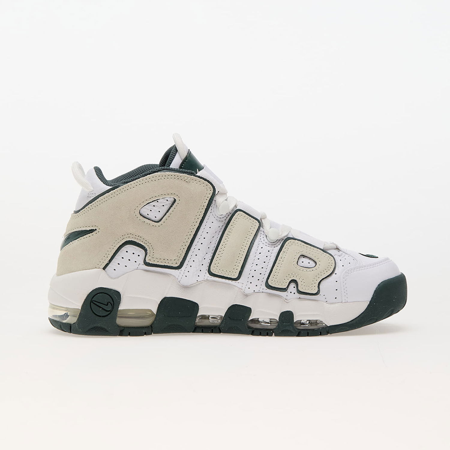 Кецове и обувки Nike Air More Uptempo 96 Vintage Green Металик | FN6249-100, 1