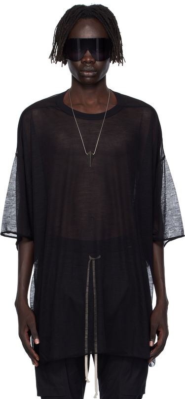 Тениска Rick Owens Rick Owens Concordians Tommy T-Shirt Черно | RU02E1283 JWR, 0