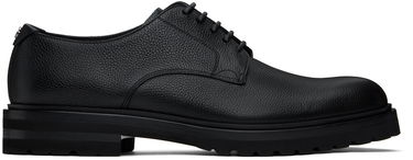 Кецове и обувки Dolce & Gabbana Grained Leather Lace-Up Altavilla Derbys with Chunky Sole Черно | A10852A9P45, 0