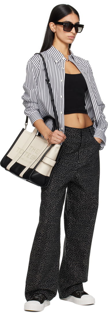 Голяма пазарска чанта Marc Jacobs Marc Jacobs 'The Tote Bag' Leather Medium Tote Бежово | H007L01RE22, 3