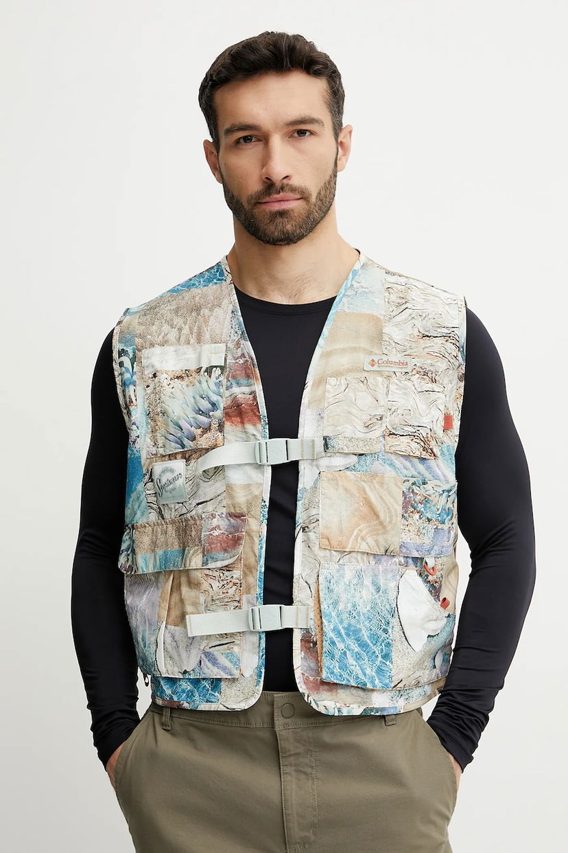 Жилетка Columbia Cove Beach Patterned Multi-Pocket Vest Многоцветен | 2126461