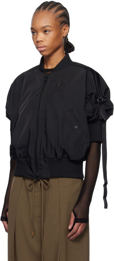 Яке бомбър Yohji Yamamoto Yohji Yamamoto Bomber Jacket Черно | FT-J53-600, 3