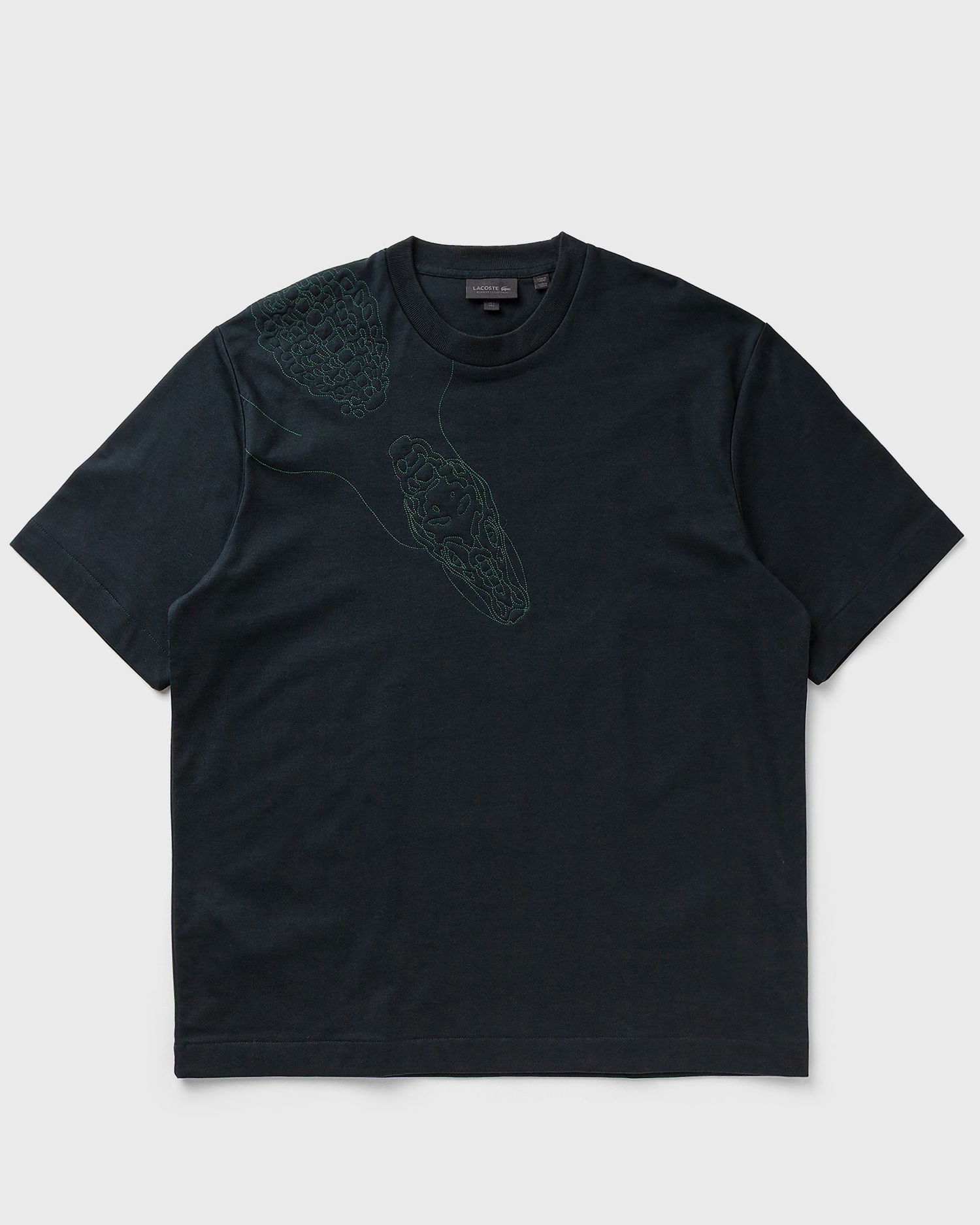 Тениска Lacoste Men's T-Shirt With Graphic Print Черно | TH4564-1LI, 0