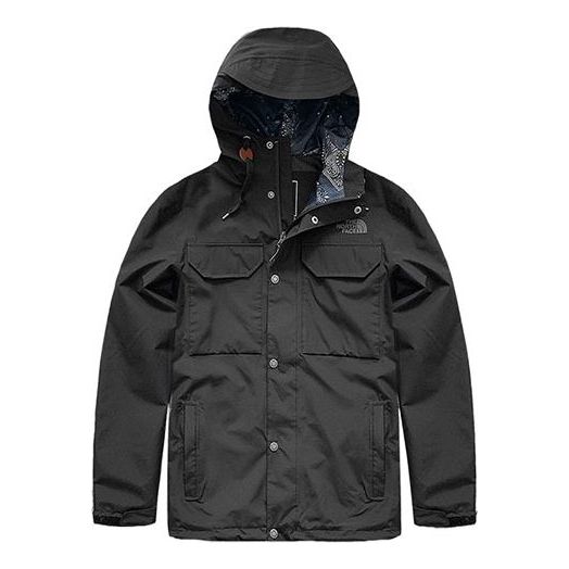 Парка The North Face Dryvent Down Puffer Hood Jacket Черно | NF0A497F-JK3, 0