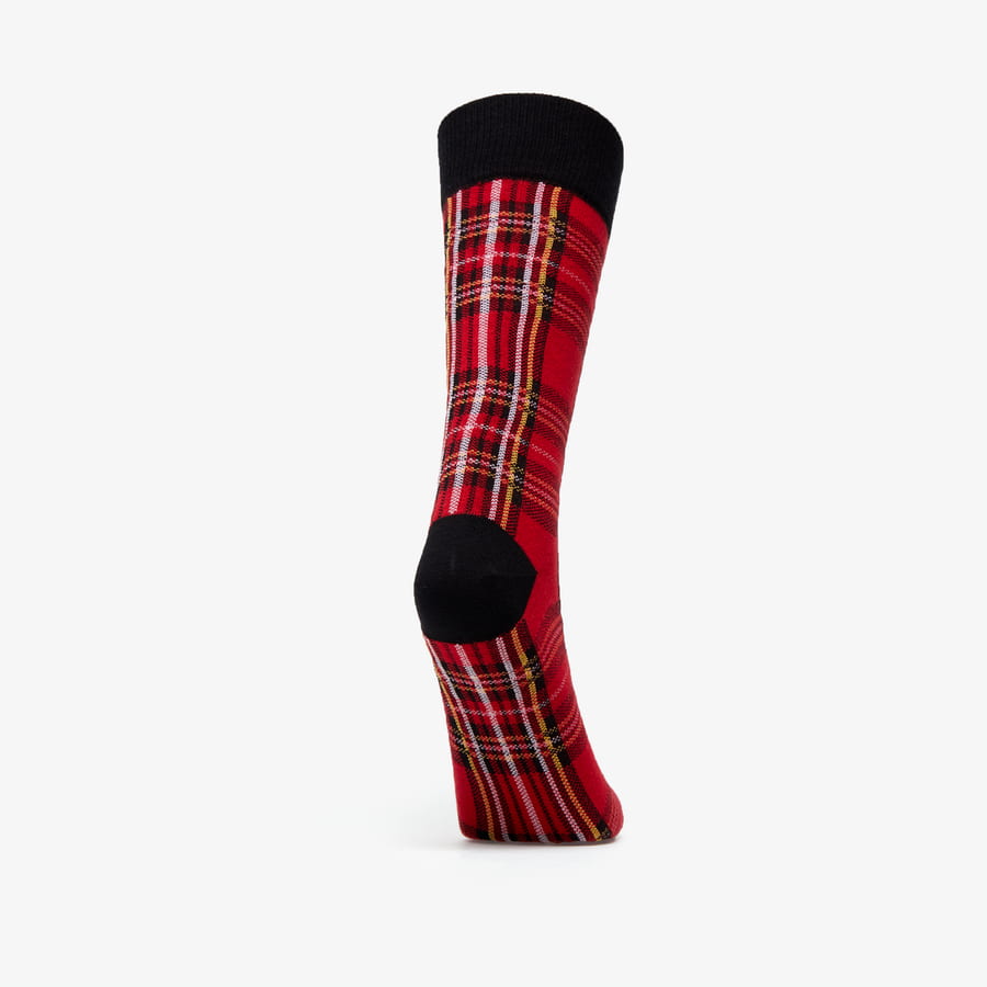 Чорапи Fred Perry Tartan Sock Червено | C5127-943, 1