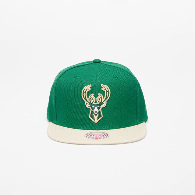 Cap Milwaukee Bucks Team 2 Tone Snapback Green/ Tan