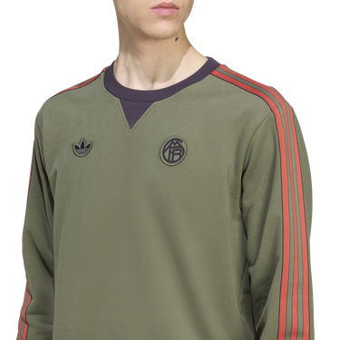 Суитчър adidas Originals FC Bayern Munich Icon Sweatshirt Зелено | jm9428, 3