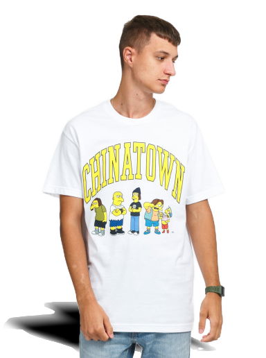 Тениска MARKET The Simpsons Ha Ha Arc Tee Бяло | CTM1990350 / 1201