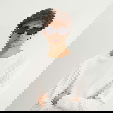 Слънчеви очила Off-White Geometric Frame Hilo Sunglasses Черно | OERI144C99PLA0011007, 6