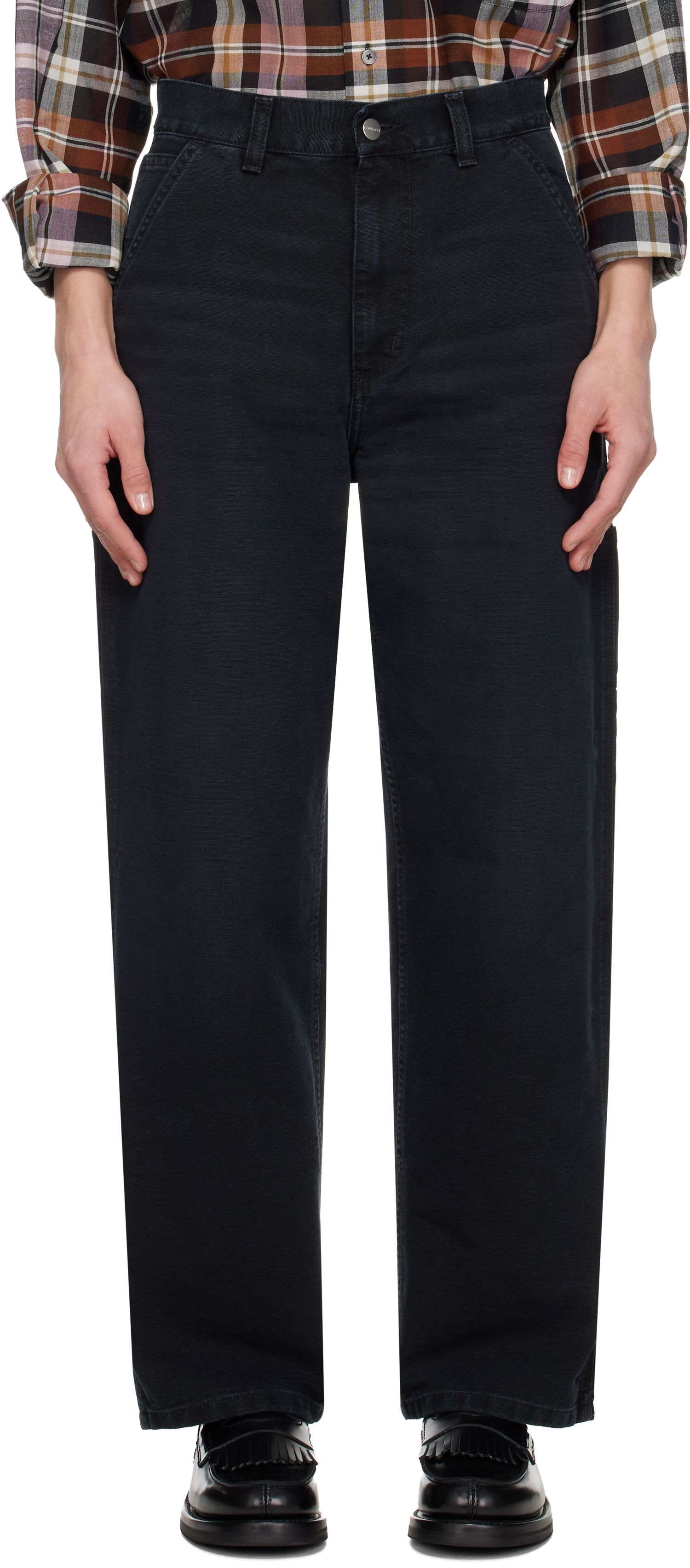 Дънки Carhartt WIP Brandon Single Knee Jeans Черно | I036322 89B7, 0