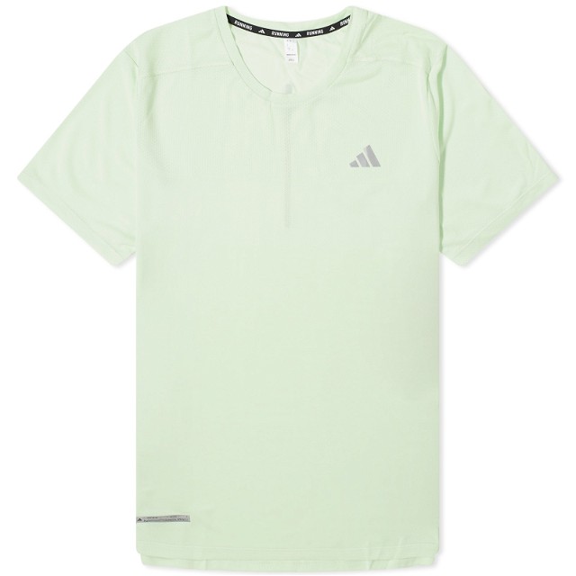 Adidas Men's Ultimate Energy T-shirt Semi Green Spark/White