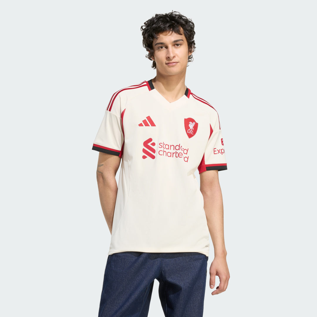 Фланелка adidas Performance Liverpool FC 25/26 Away Jersey Бежово | JV6487, 0