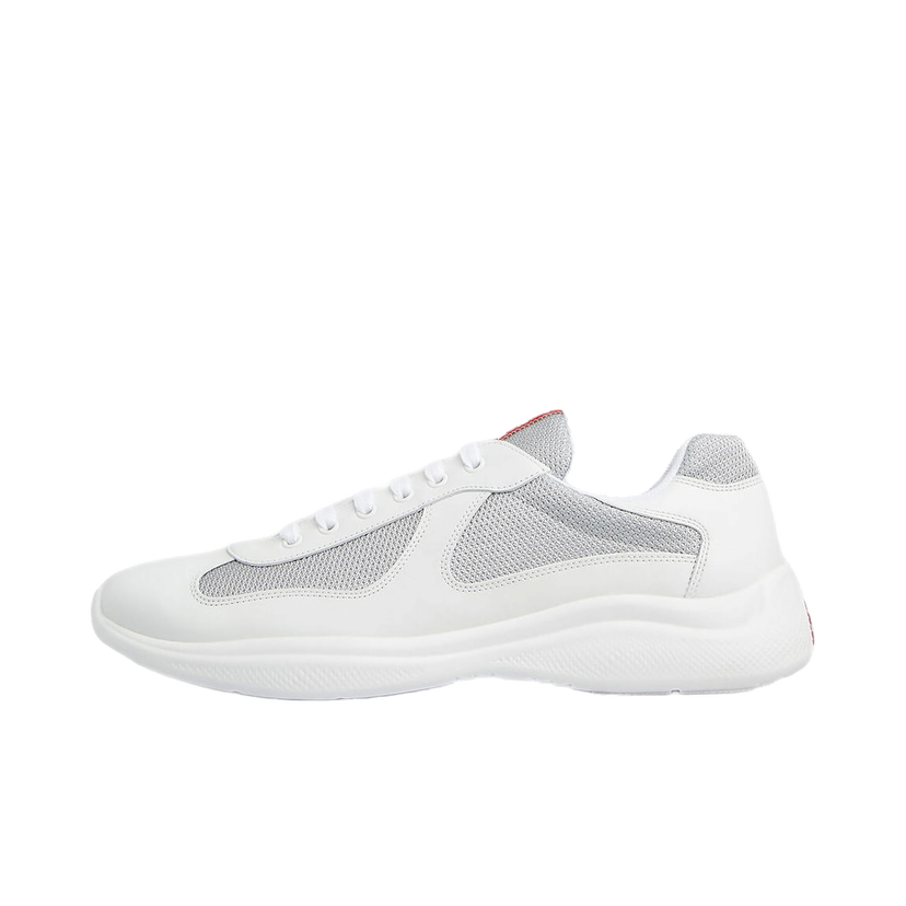 Кецове и обувки Prada America's Cup White Silver Бяло | 4E3400-6GW-F0J36