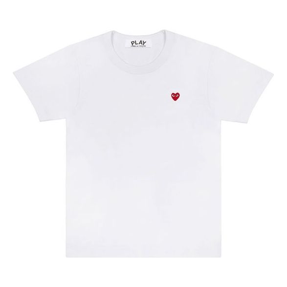 Тениска Comme des Garçons COMME des GARCONS PLAY Mini Logo Women's T-Shirt Бяло | AZ-T199-051-2