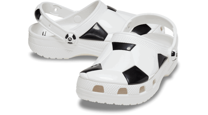 Бански Crocs Toddler Classic Soccer Clogs Бяло | 210023-103, 1