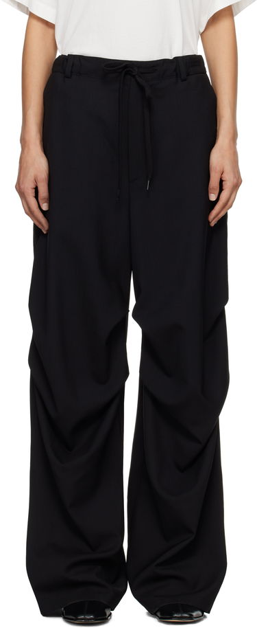Панталони Maison Margiela MM6 Maison Margiela Tailoring Wool Canvas Cargo Trousers Черно | S52KA0524 M35080, 0