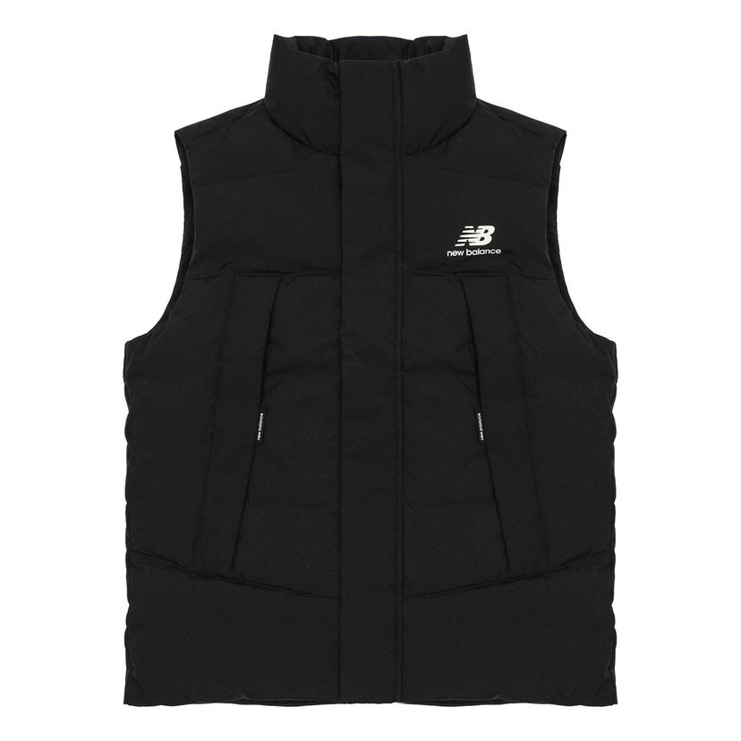 Жилетка New Balance Pocket Puffer Vest Черно | AMV24360-BK