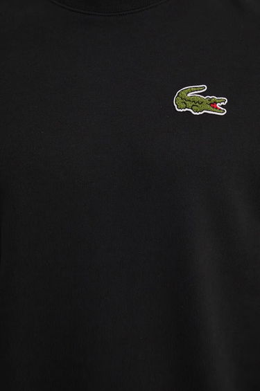 Суитчър Lacoste Black Minimalist Sweatshirt Черно | SH2741, 4