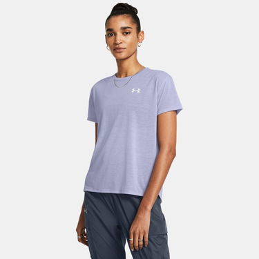Тениска Under Armour Trail Running Short Sleeve Shirt Лилаво | 1383361-539, 0