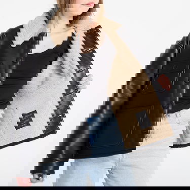 Палта Carhartt WIP Shepton OG Michigan Faux Leather Shearling Collar Coat Черно | I035975.1LMXX, 3