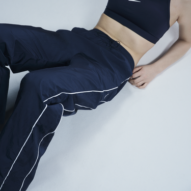 Спортни панталони Nike High-Waisted Woven Windrunner Pants Тъмно синьо | FV7655-478, 4