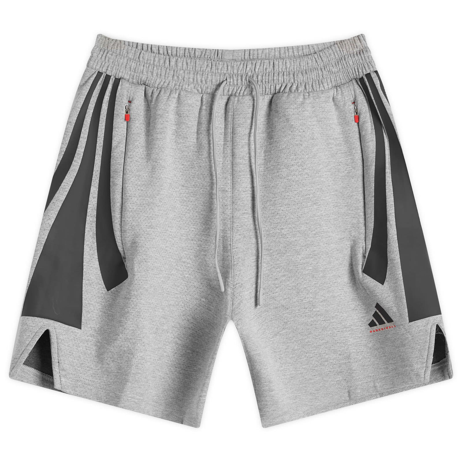 Къси панталони adidas Originals Basketball Short Large Сиво | JD7467, 0
