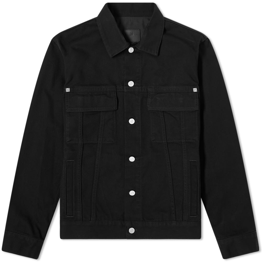 Яке Givenchy Classic Fit Denim Jacket Черно | BM00Q650KK-001, 0