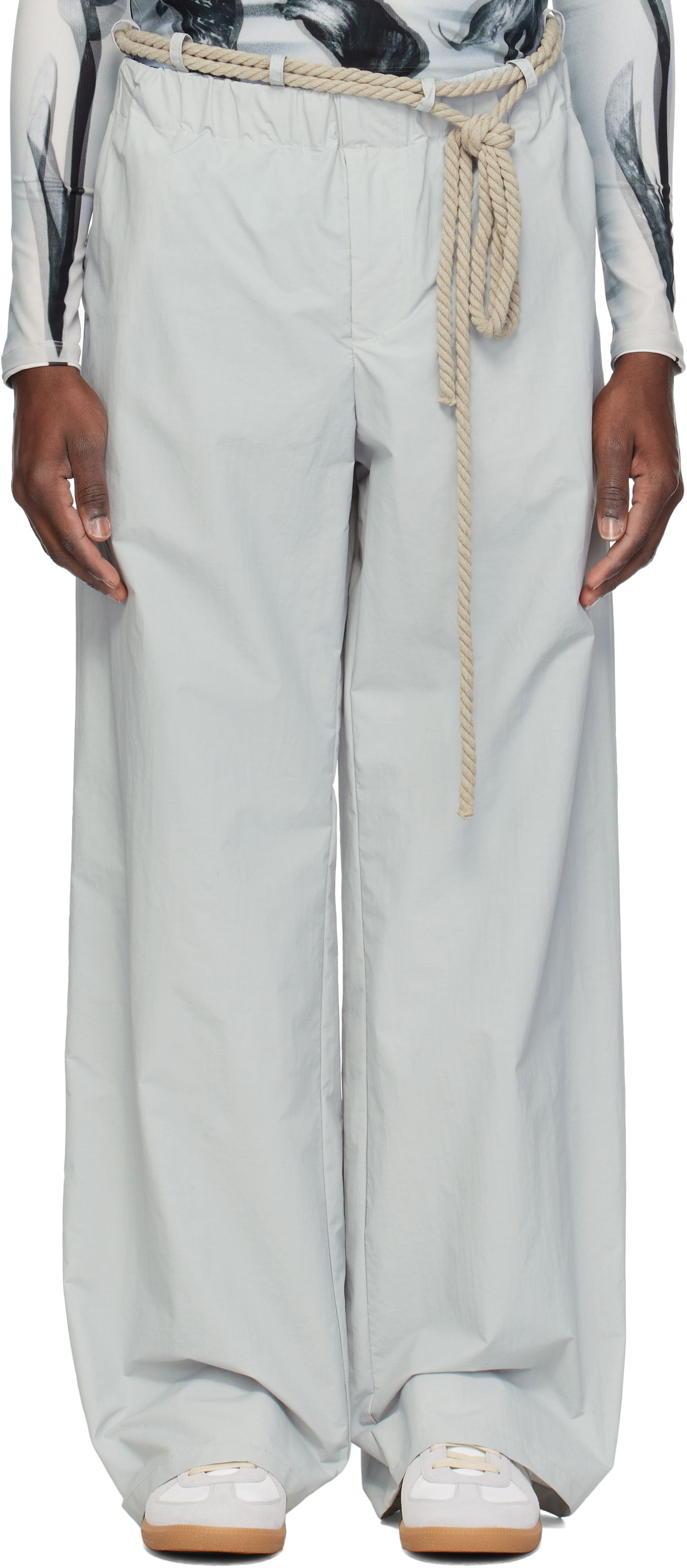 Панталони Serapis Rope Track Pants Сиво | SS25_ROP_1, 0