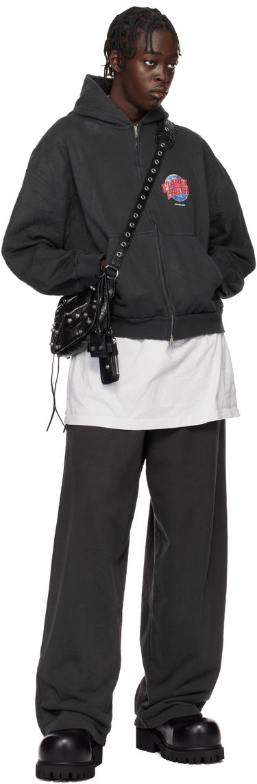Спортни панталони Balenciaga Balenciaga eBay Edition Baggy Sweatpants Сиво | 803266TRVD21055, 4