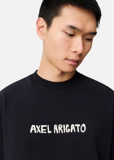 Тениска AXEL ARIGATO Bale Relaxed Fit Doodle T-Shirt Черно | A3845001, 6