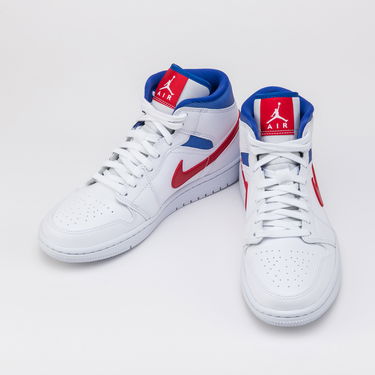 Кецове и обувки Jordan Jordan WMNS 1 Mid Бяло | BQ6472-164, 2