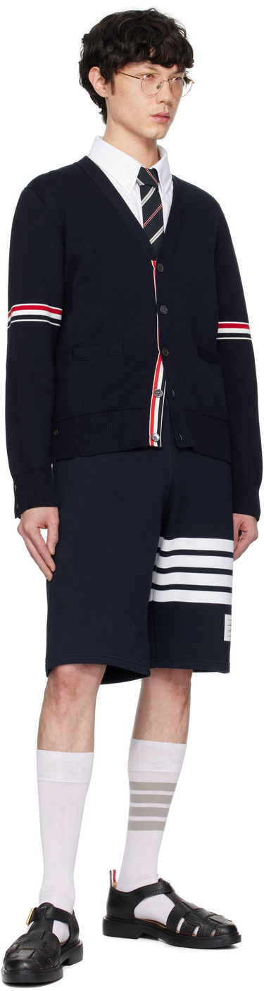 Шал Thom Browne Thom Browne Classic Silk Cotton Tie Бяло | MNL001A-F0794, 4