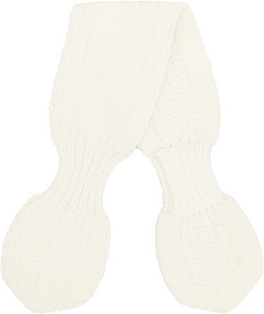 Шал YMC YMC Knitted Slot Scarf Бяло | QSXMB, 0