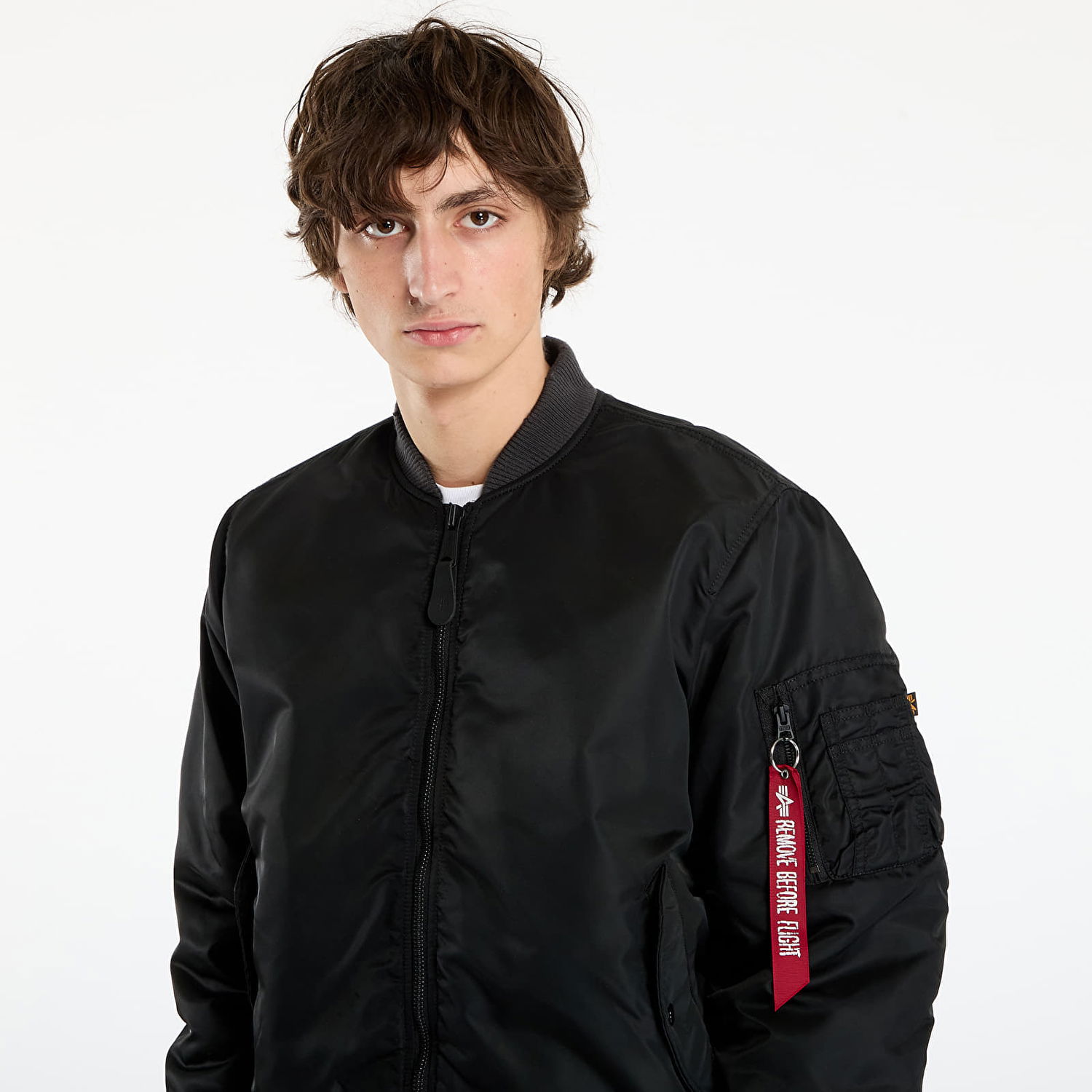 Яке бомбър Alpha Industries Bomber Jacket MA-1 Distressed Черно | 258128-03, 1