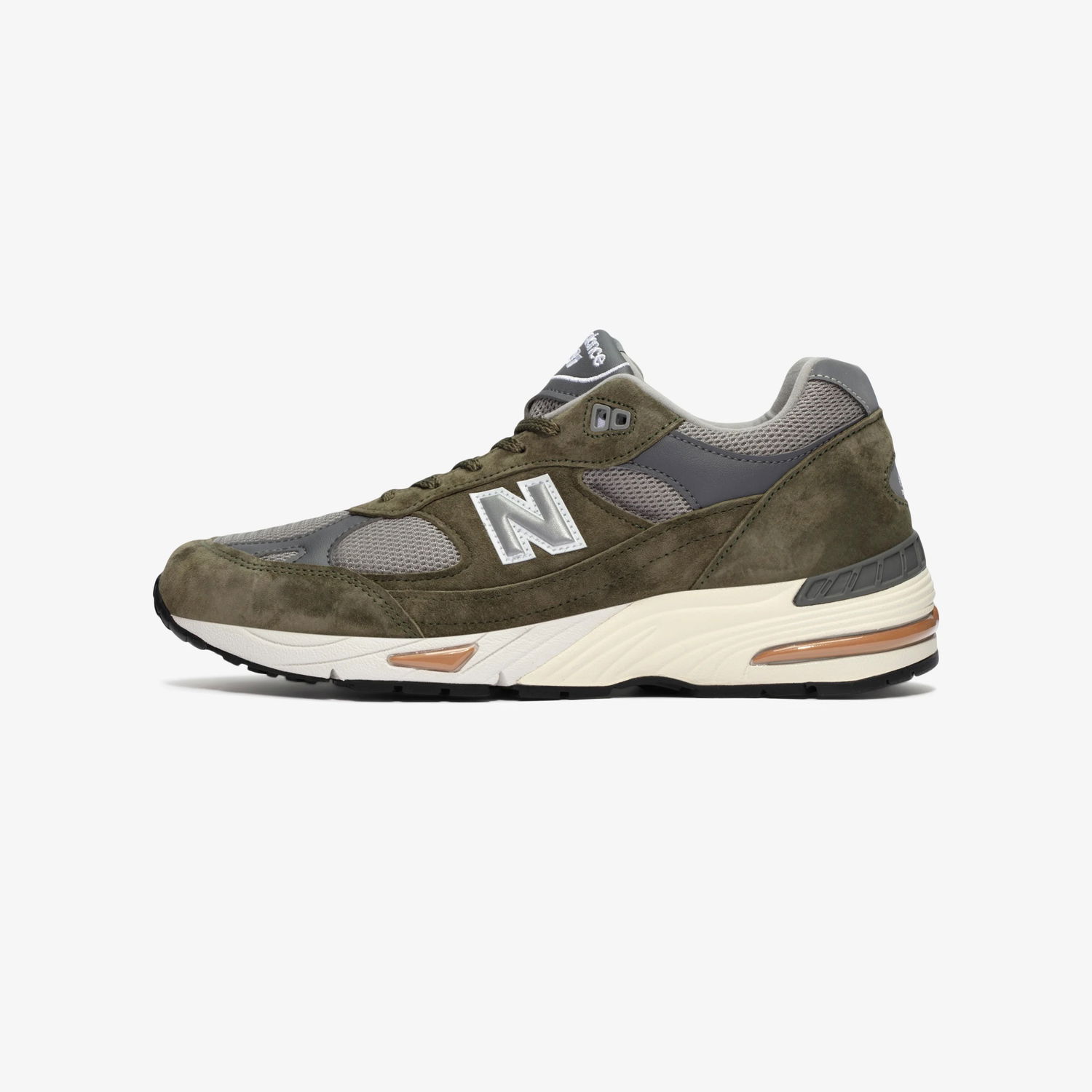 Кецове и обувки New Balance 991 Made in England "Green Grey" Зелено | M991GGT, 0