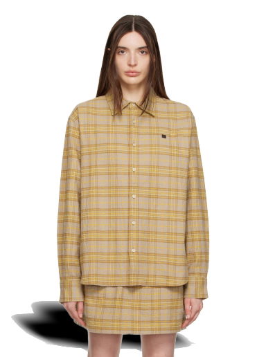 Риза Acne Studios Check Shirt Оранжево
 | CB0041-