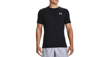 Тениска Under Armour T-shirt HeatGear Черно | 1361683-001, 1