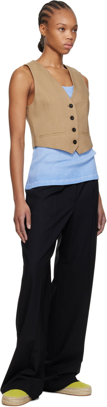 Панталони MSGM MSGM Pleated Trousers Черно | 3841MDP14 257127, 3