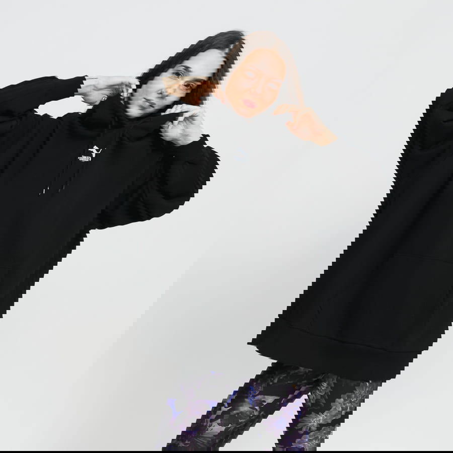 Суитчър Puma Classics Oversized Hoodie Черно | 530412 01, 0