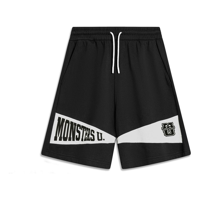 Къси панталони Li-Ning Disney Monsters University Graphic Shorts Черно | AKSU489-2