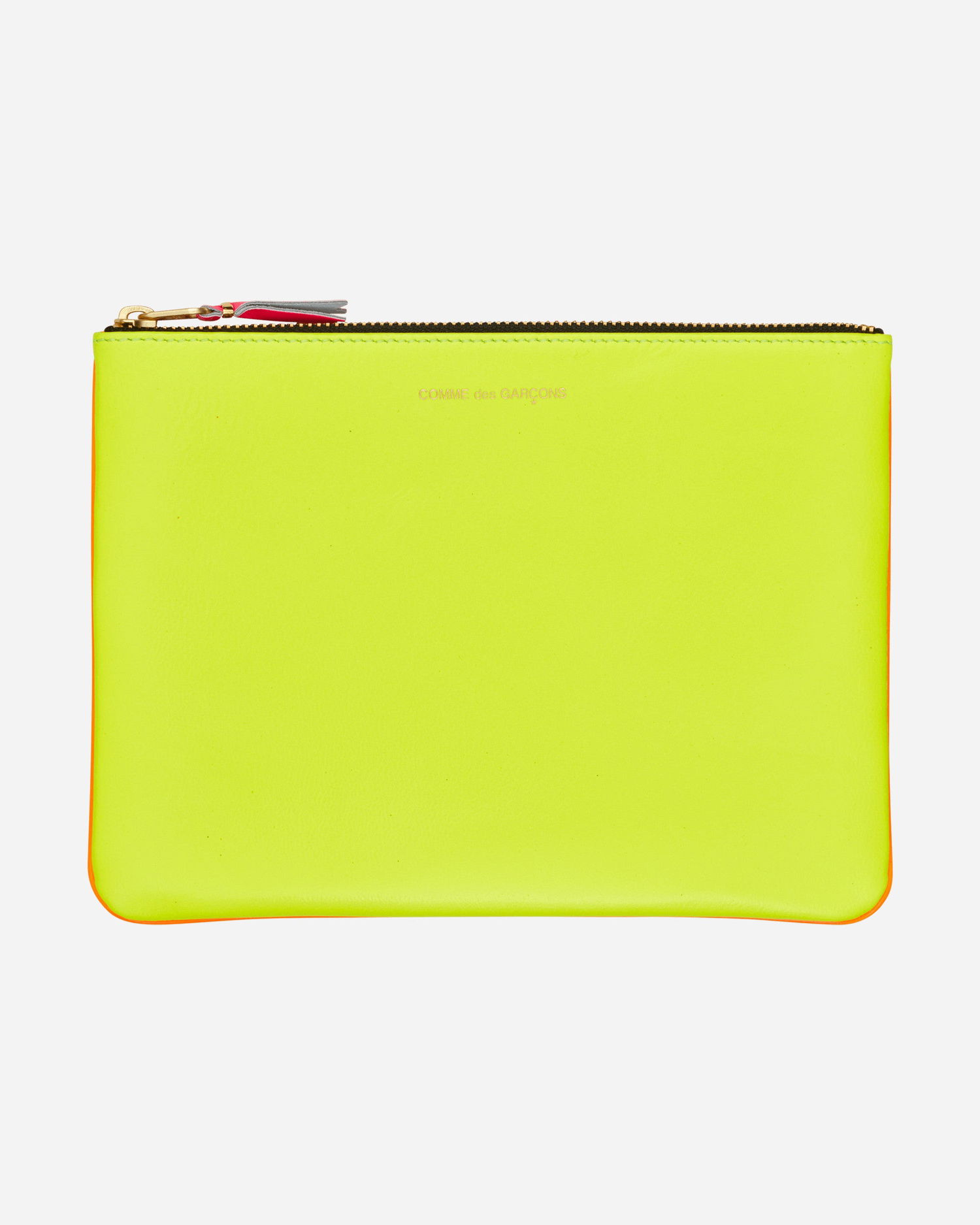 Портфейл Comme des Garçons Super Fluo Pouch Жълто | SA5100SF 4, 1