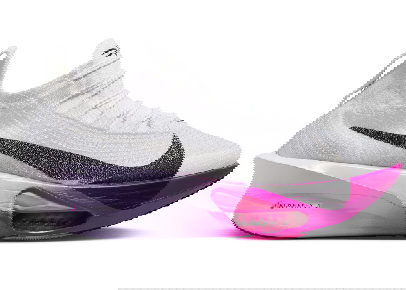 Кецове и обувки Nike Air Zoom Alphafly Next% 3 FP White Purple Agate W Бяло | FD8315-100, 0