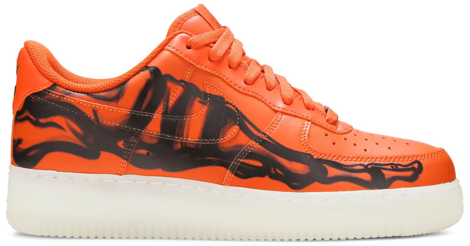 Кецове и обувки Nike Air Force 1 '07 QS "Orange Skeleton" Оранжево
 | CU8067-800, 1