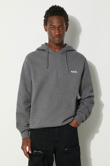 Суитчър A.P.C. Boxy Petit Hoodie Сиво | COHBR.H27917.TPR, 0
